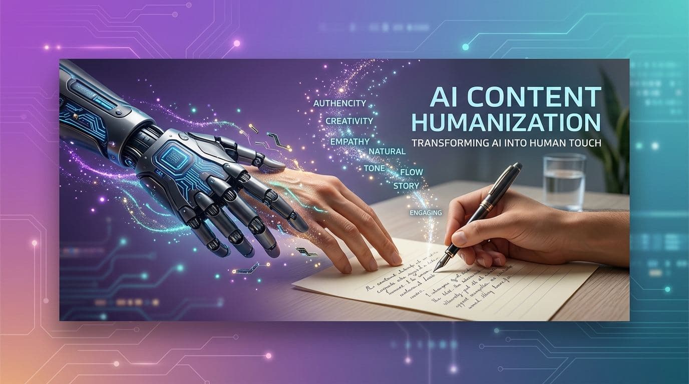 What Is AI Text Humanization? What It Changes and When to Use It